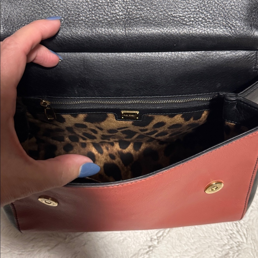 Dolce & Gabbana Sicily Bag – Black & Rose – Box, Dustbag, Strap, Authenticated - Picture 5 of 7
